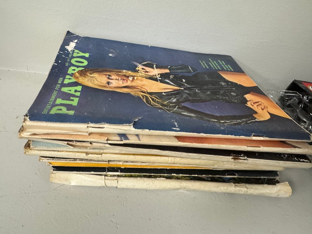 Vintage Playboy magazines