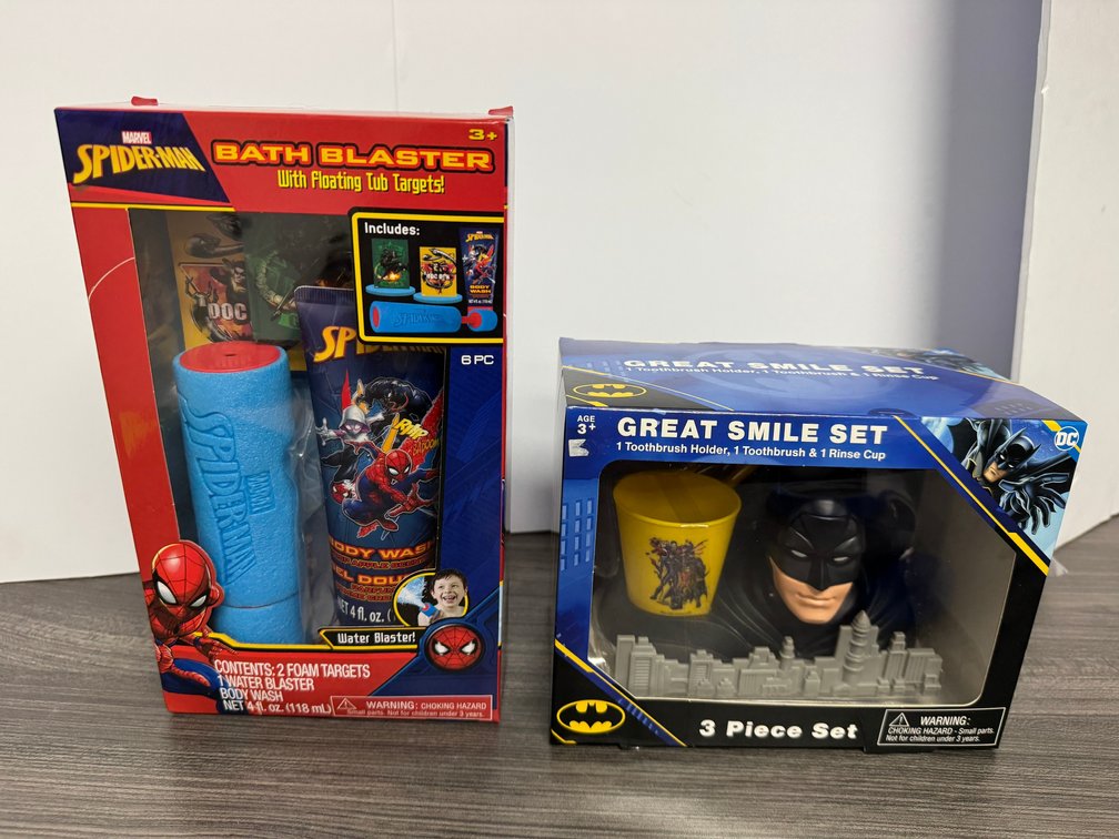 Marvel Spider-man Bath Blaster set