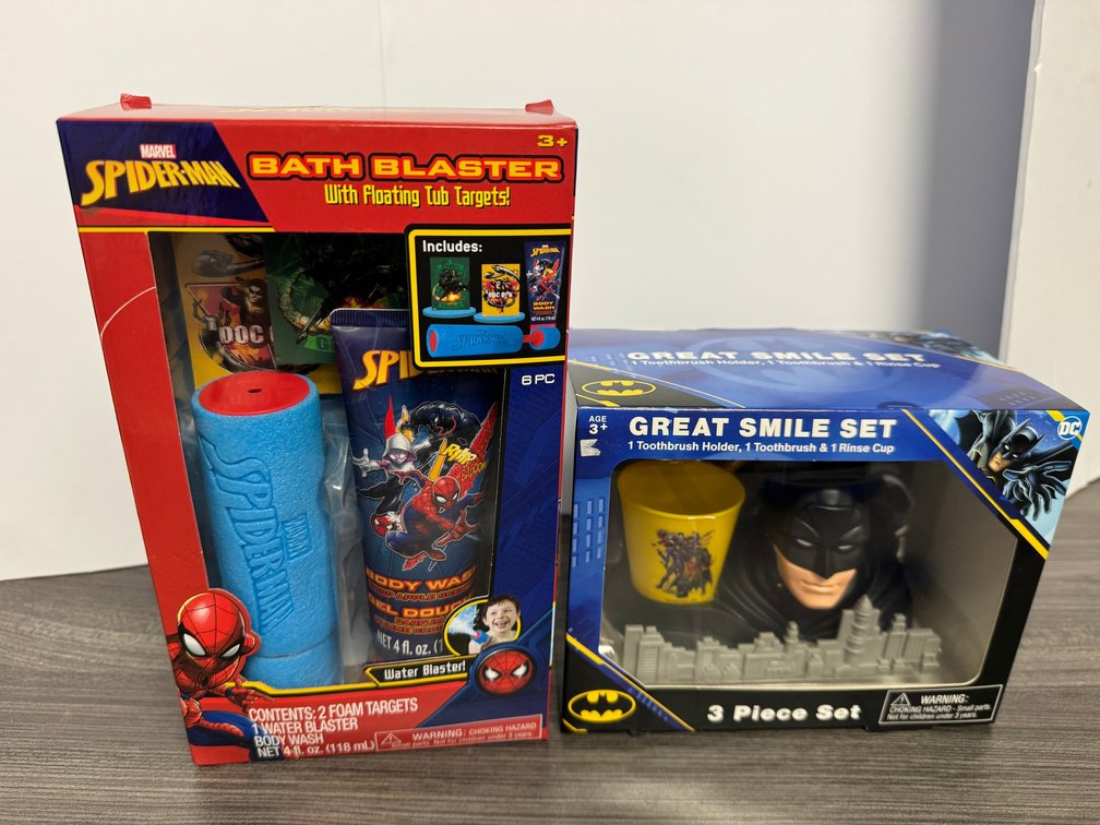 Marvel Spider-man Bath Blaster set