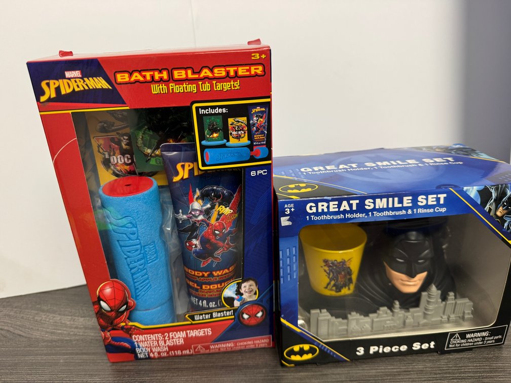 Marvel Spider-man Bath Blaster set