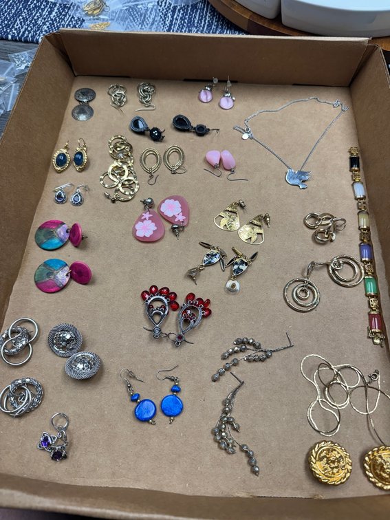 Mixed lot of vintage and modern custom jewelry