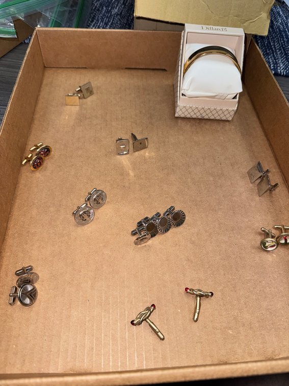 Variety of cufflinks