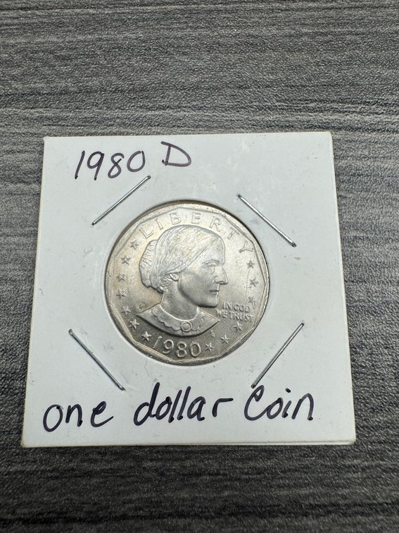 1980-D Susan B Anthony Dollar