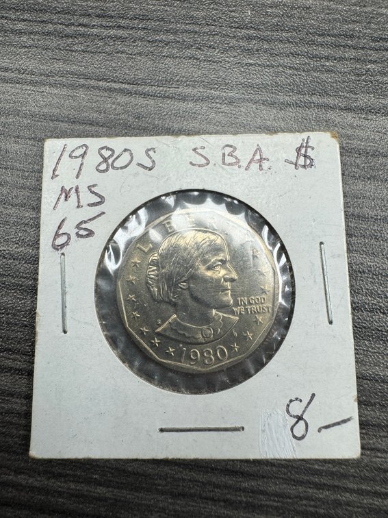 1980-S Susan B Anthony Dollar