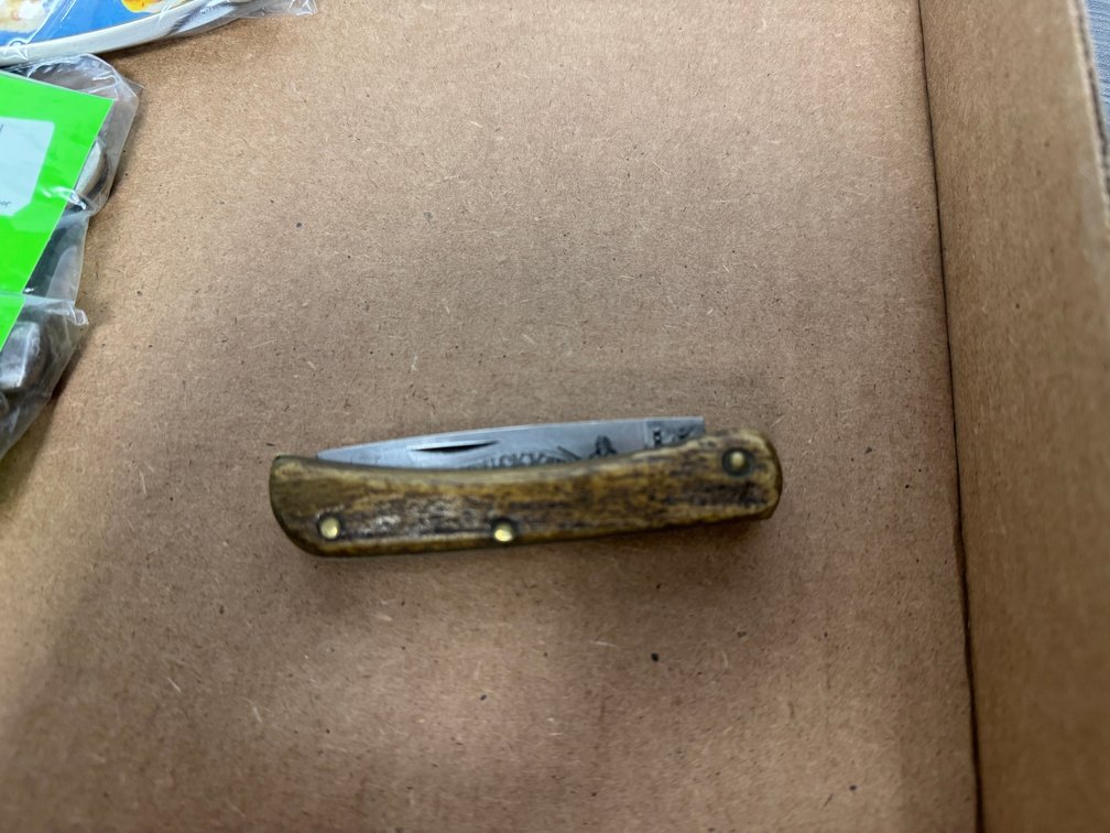 1976 Anniversary bone handled Case knife