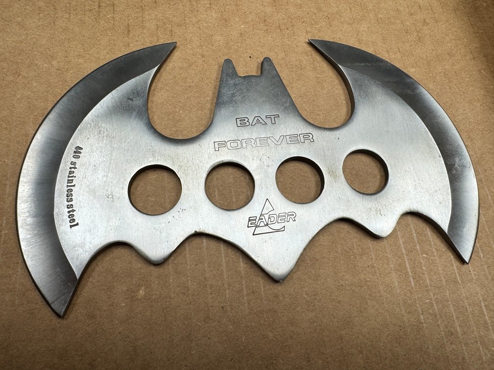 Bat Forever Eader knife-stainless steel