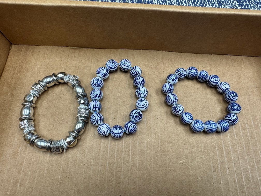 Collection of bracelets