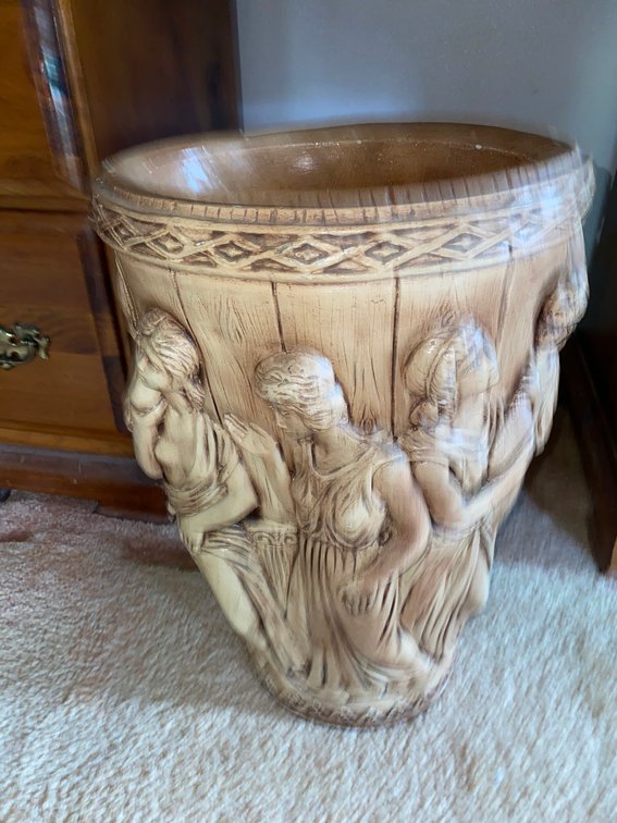 Ceramic umbrella stand