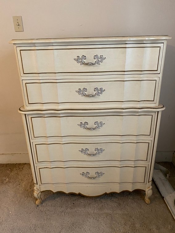 5 Drawer chest for bedroom set