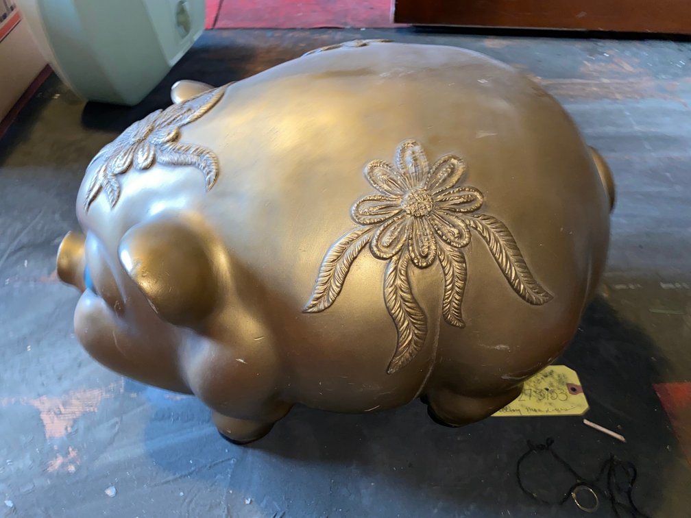 Ceramic piggy bank