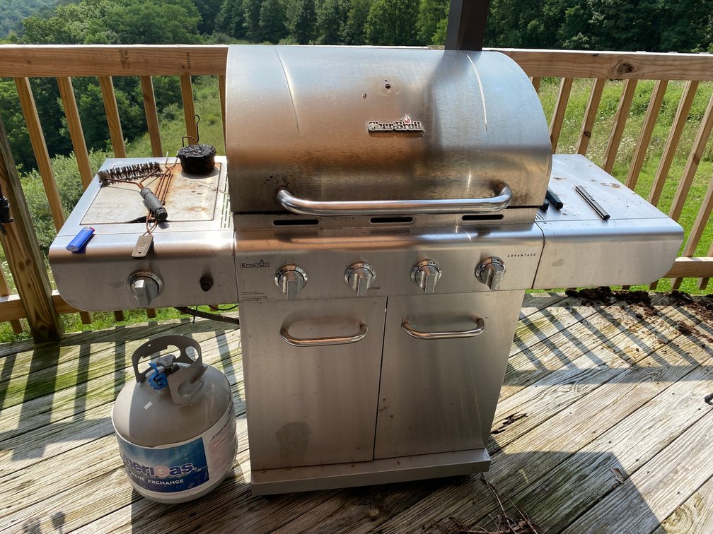 Char-Broil propane grill