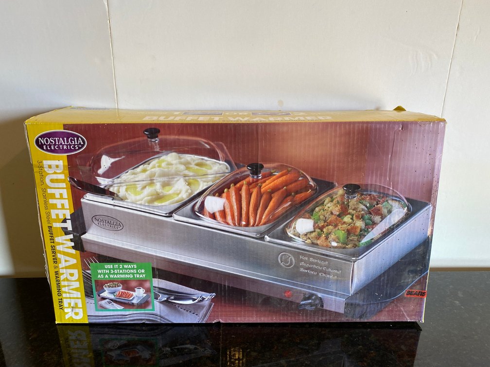 Nostalgia Electrics buffet Warmer