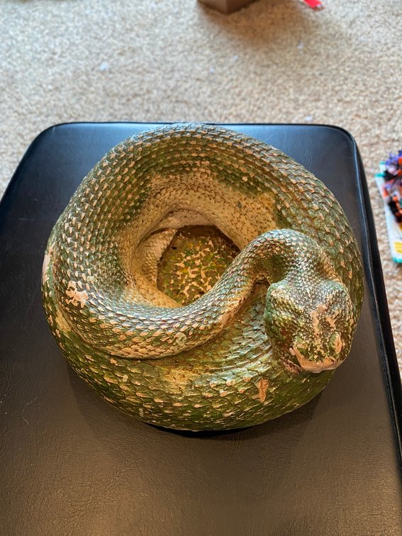 Chalkware snake