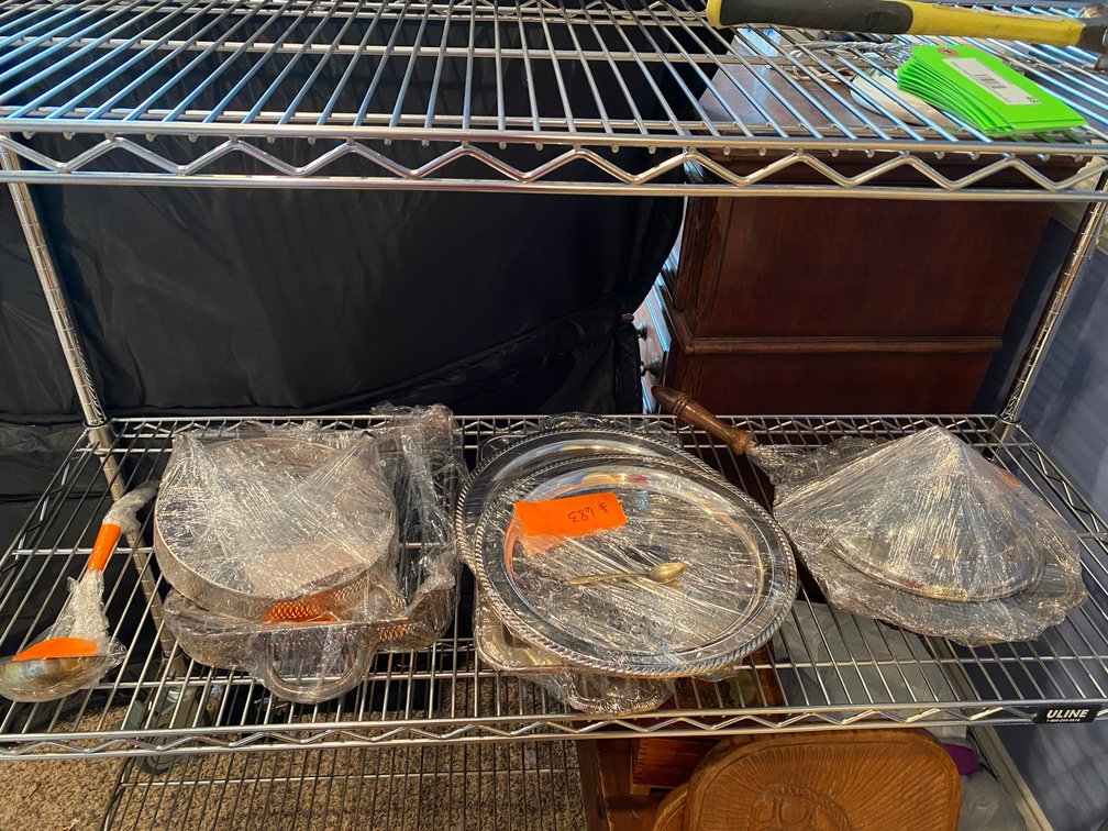 Silver plate items
