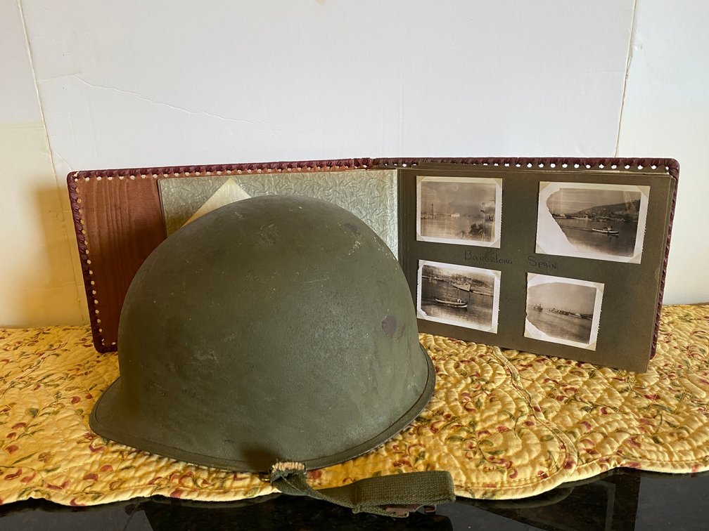 Vintage Military photos, vintage Military helmet