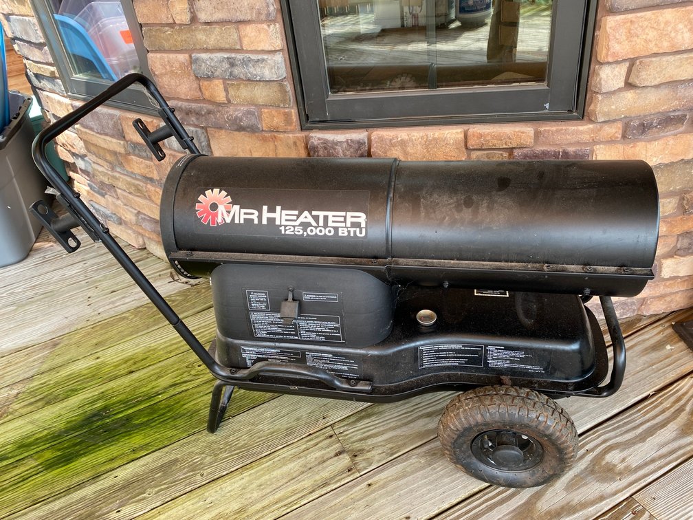 Mr Heater 125,000 BTU torpedo heater