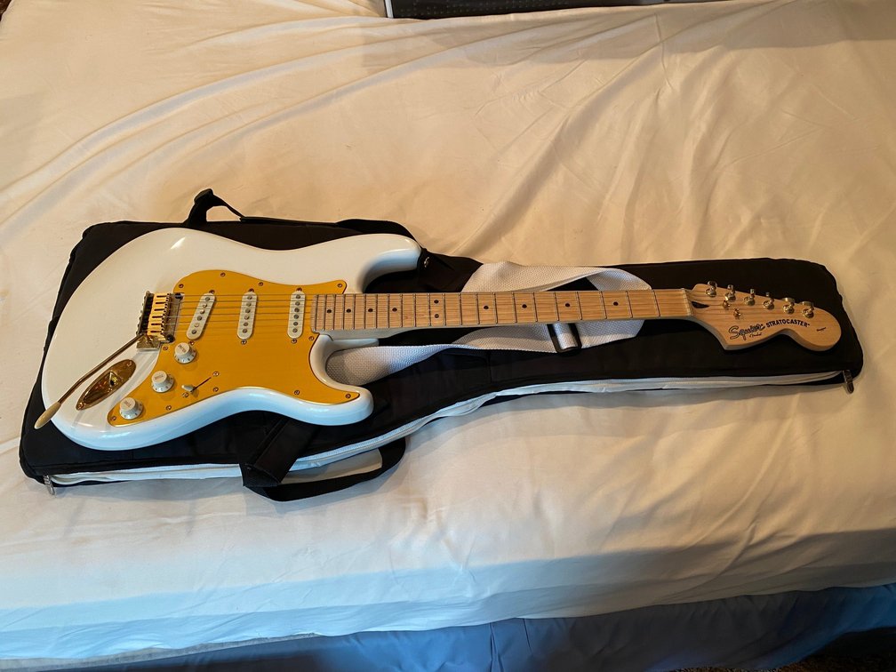 Squier Stratocaster 6 string electric guitar