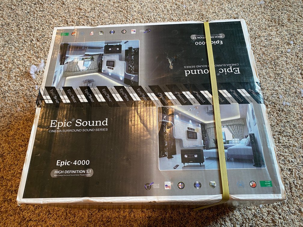 Epic Sound cinema surround series sound system