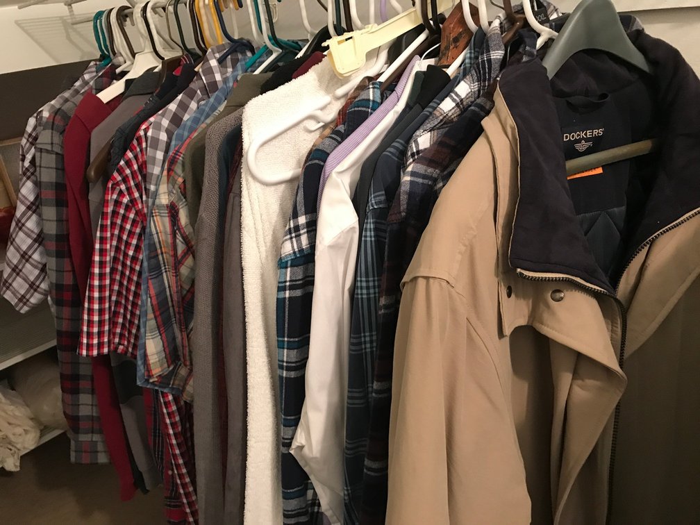 Men's shirts, Docker's coat-size XXL