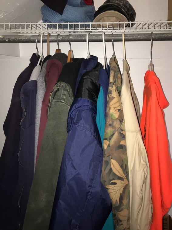Coats, hunting coats, sweatshirts-size XL