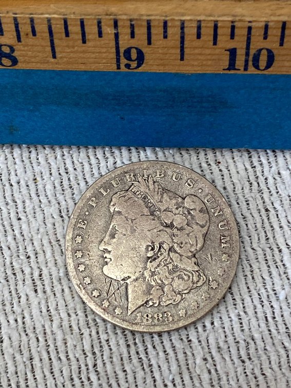 1883 S Morgan Silver Dollar