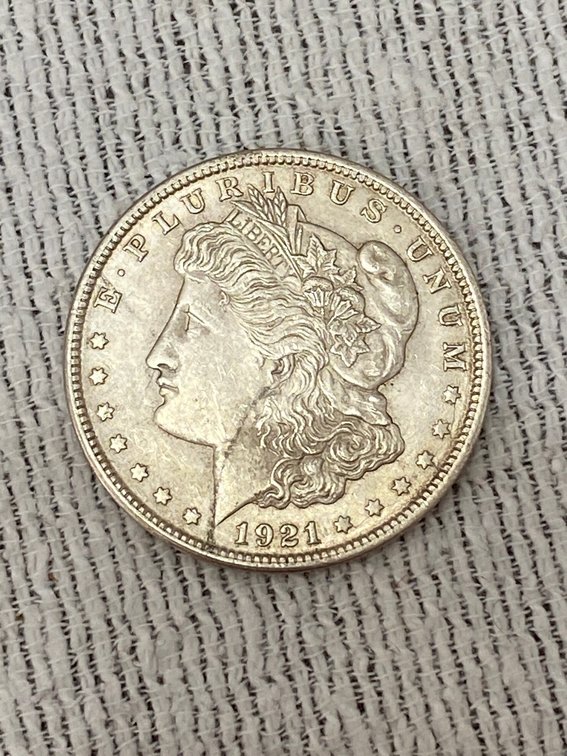 1921 Morgan Silver Dollar