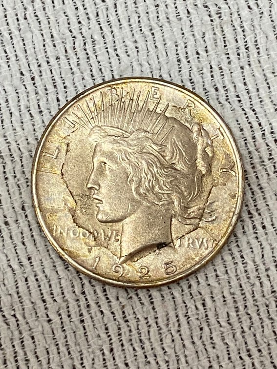 1925 Peace Silver Dollar