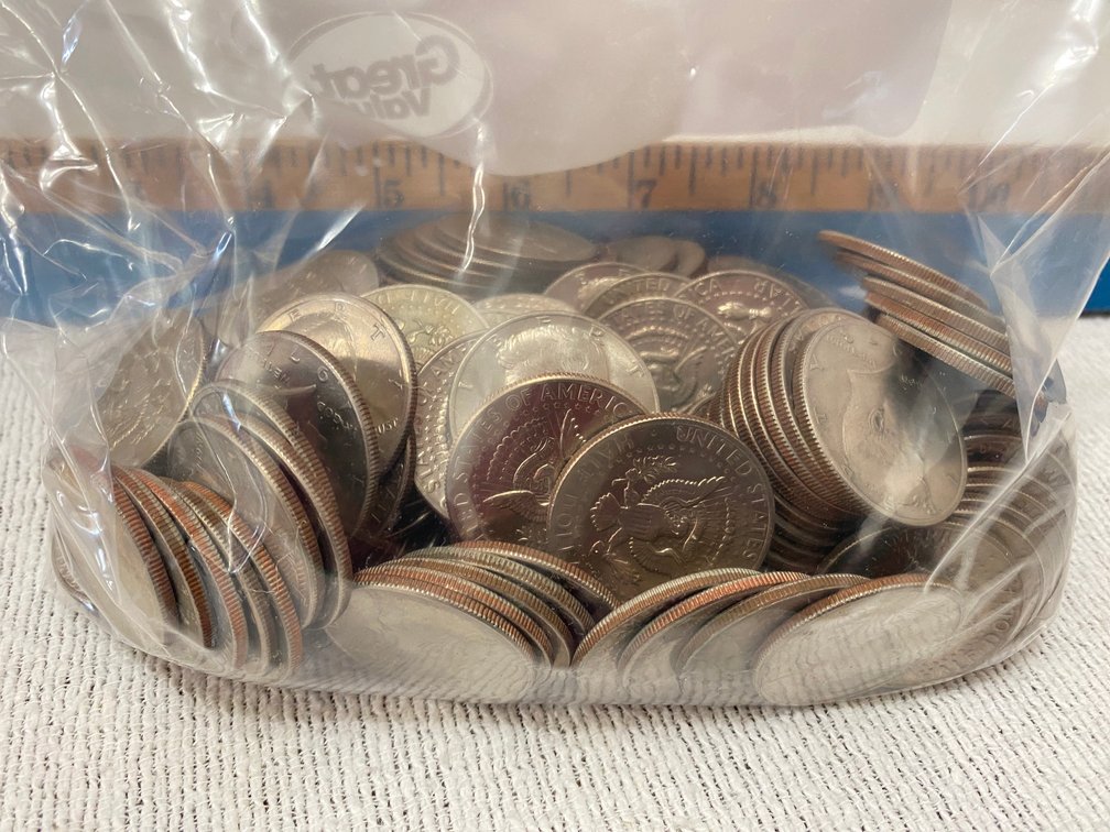 150-Kennedy half Dollars 1971 and up
