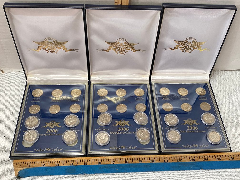 3-2006 State Quarter Collection Sets