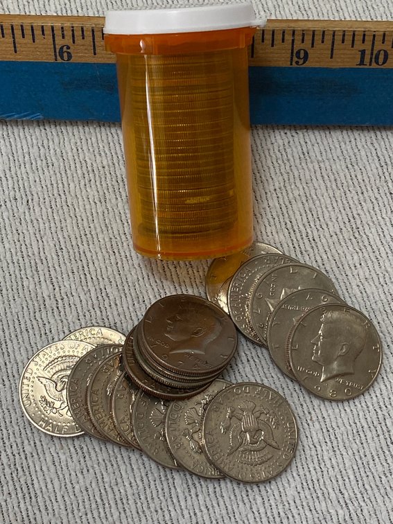 47-Kennedy Half Dollars Assorted Dates 71 and up