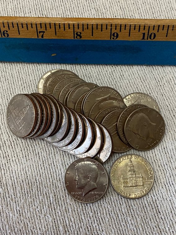 30- Bicentennial Halves