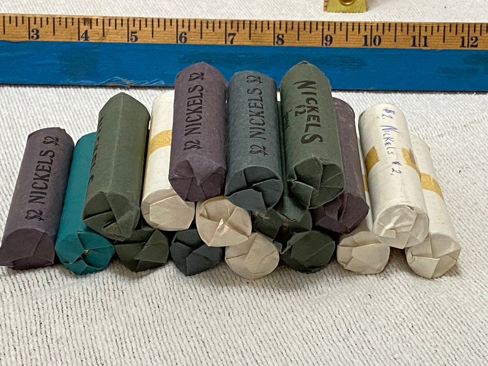 17 Rolls of Nickels