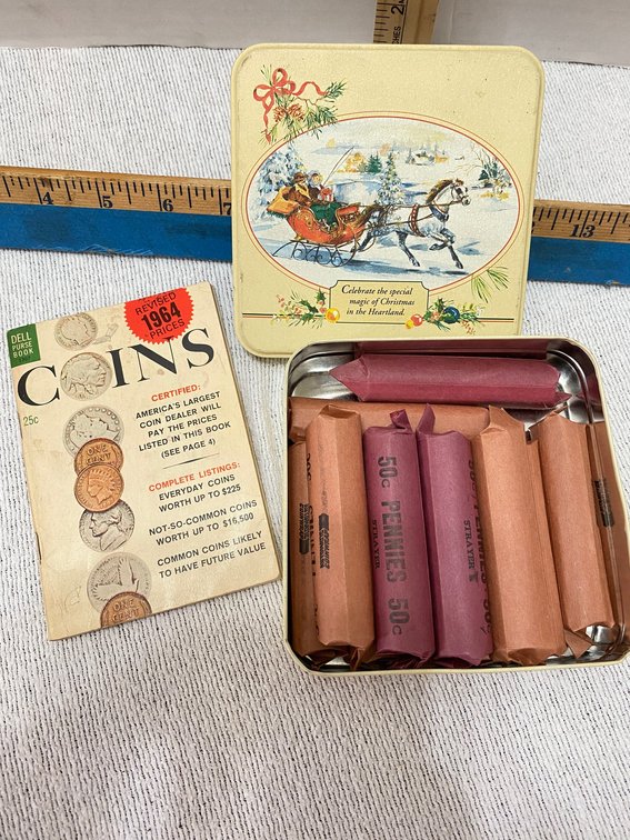 12 Rolls of Assorted Pennies
