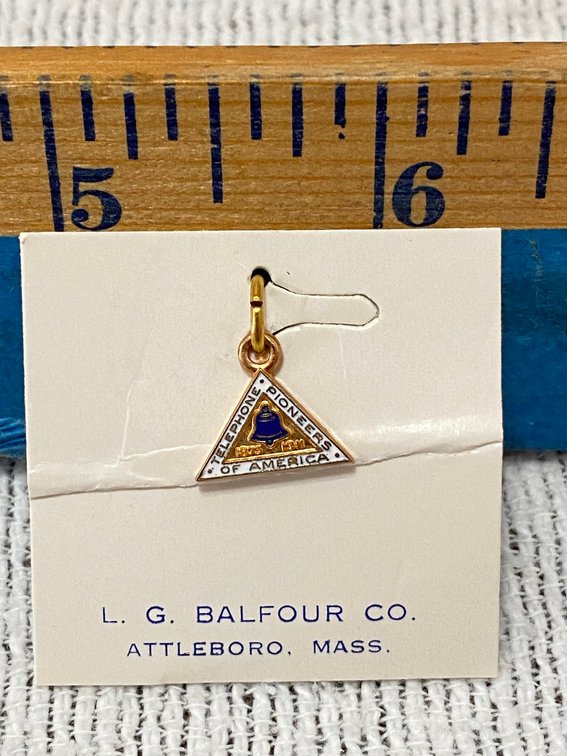 Bell Telephone Charm