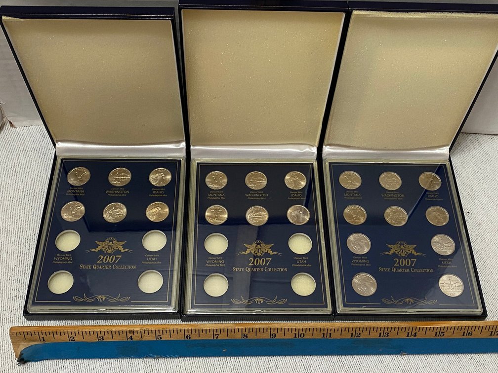 3-2007 State Quarter Collection Sets