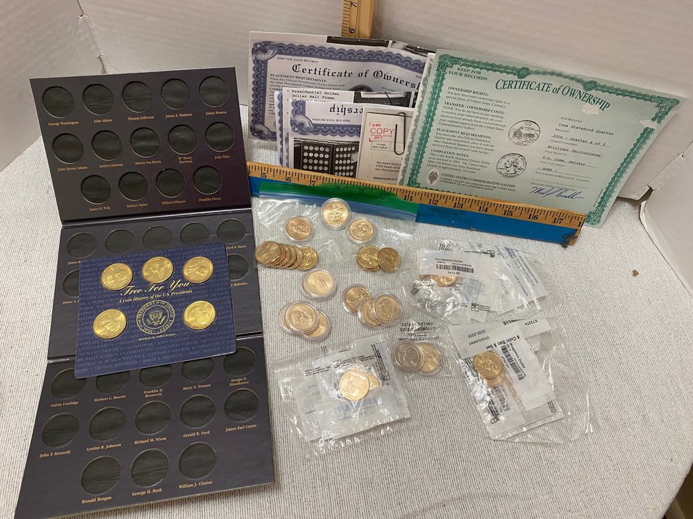 Coin History of US Presidents with Coins