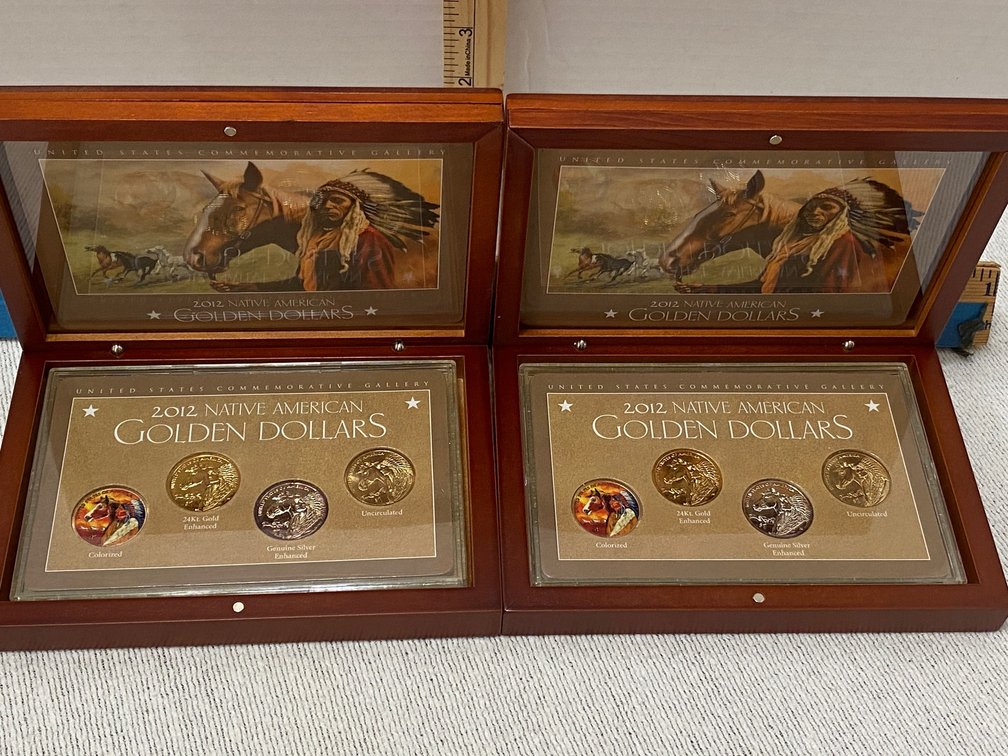 2-2012 Native American Dollars Sets