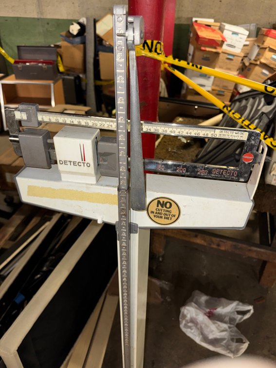 Detecto manual scale