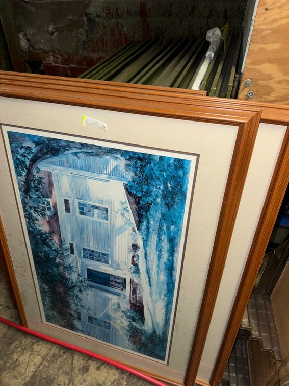 2 Framed paintings