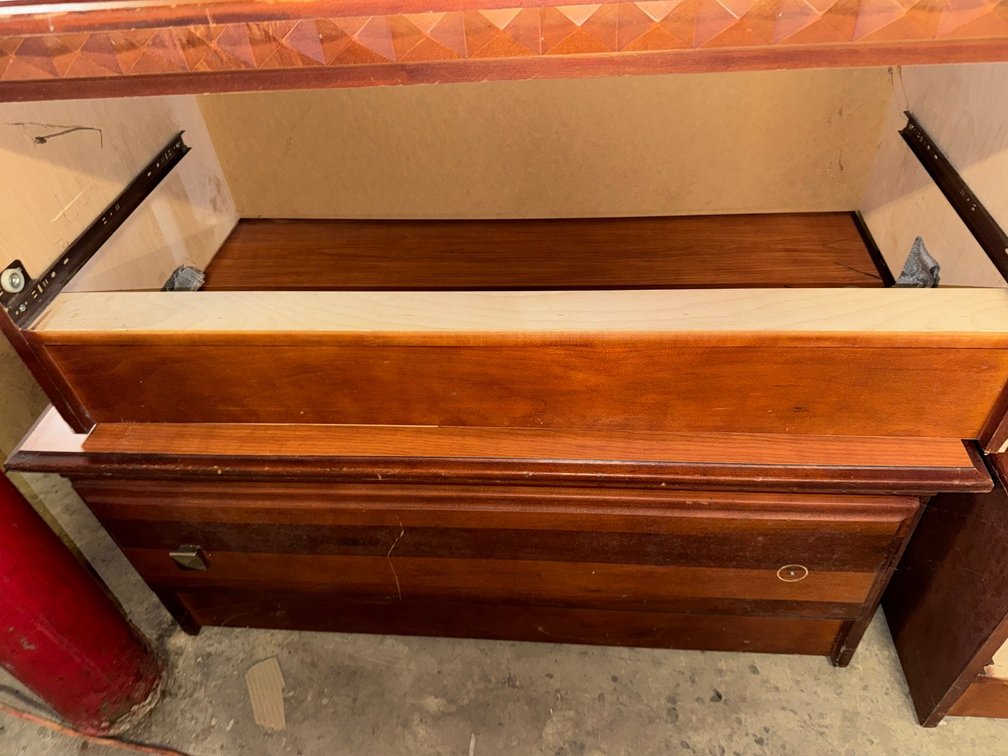 Wooden nightstand