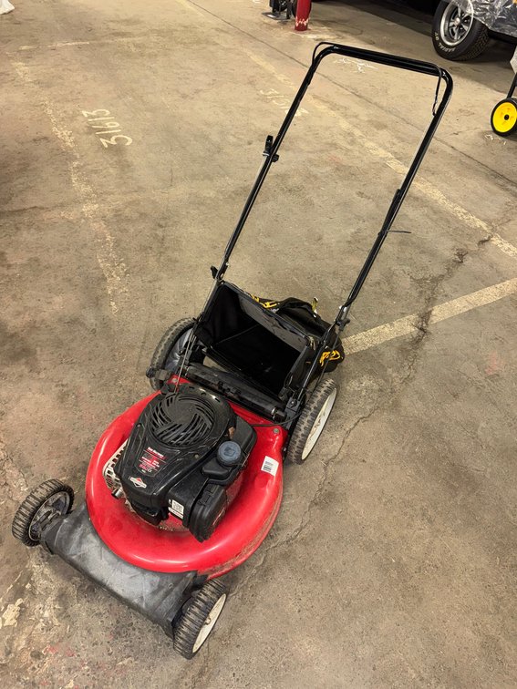 Yard machine push lawn mower