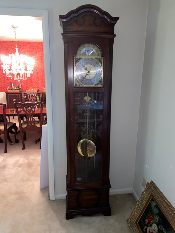 Colonial Grandfather Clock