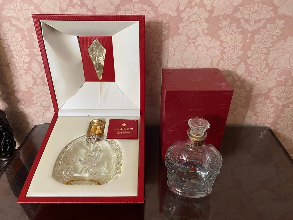 Louie XIII Decanter, Crown Royal XR Decanter