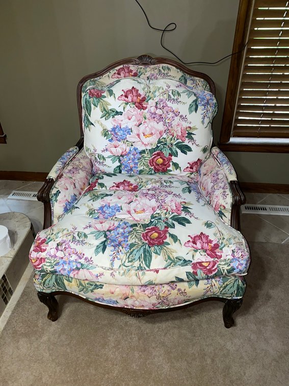Upholstered Arm Chair