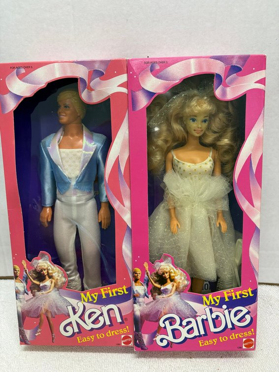 My First Barbie and Ken Boxed