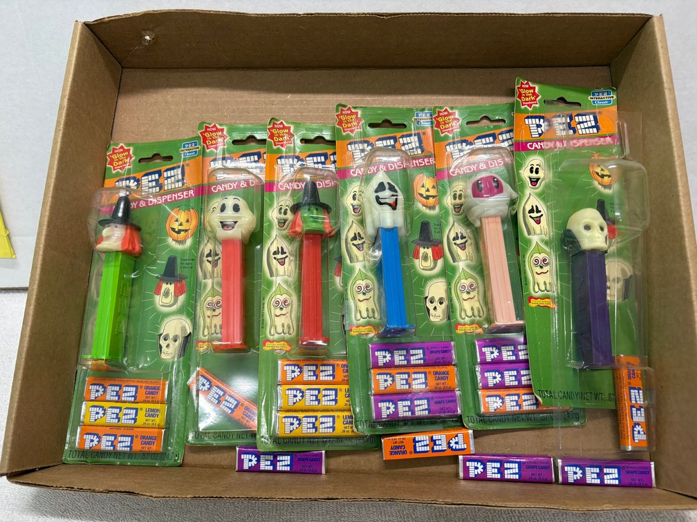 Lot of Halloween Pez