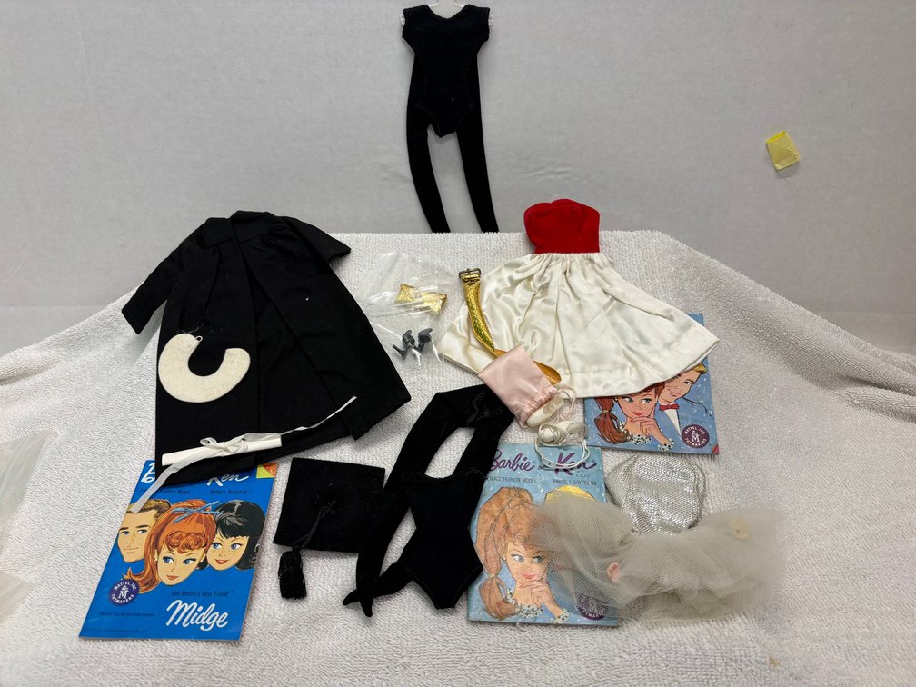 Lot of Barbie Clothing