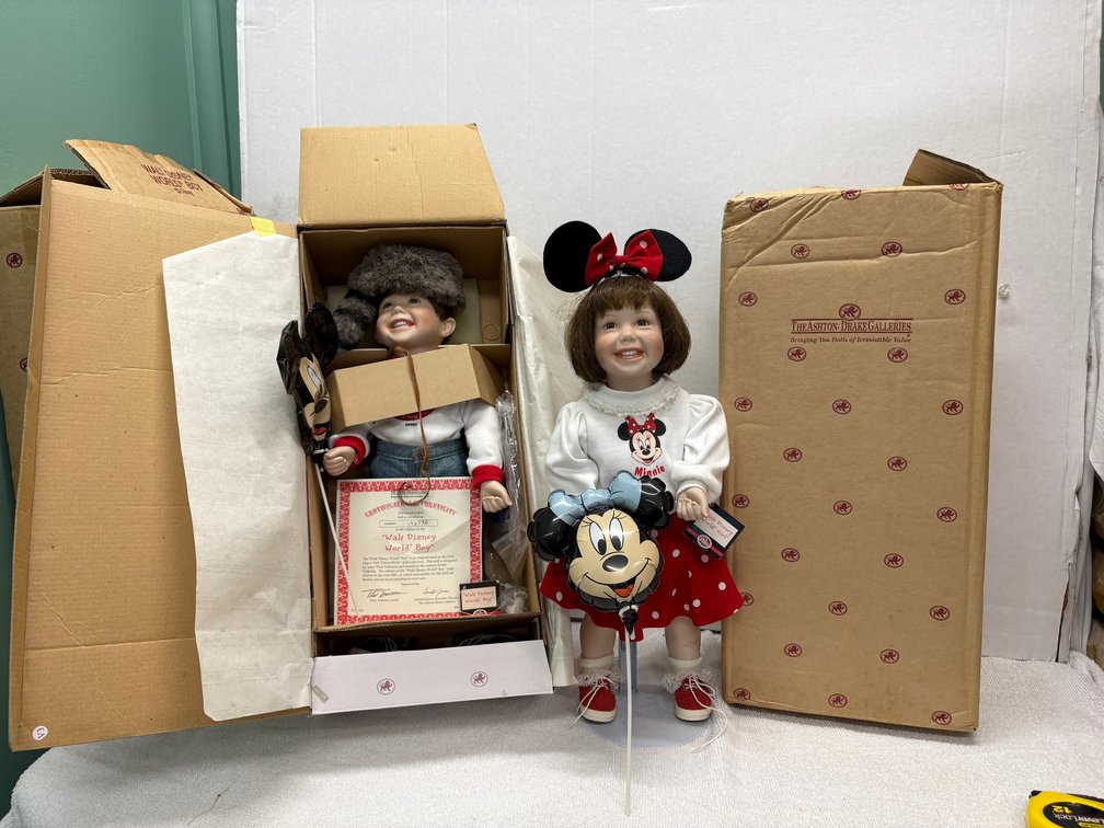 Ashton Drake Walt Disney World Boy and Girl