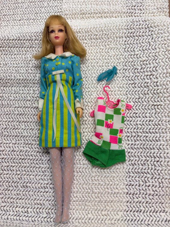 Francie Dressed in It's A Date with swimsuit