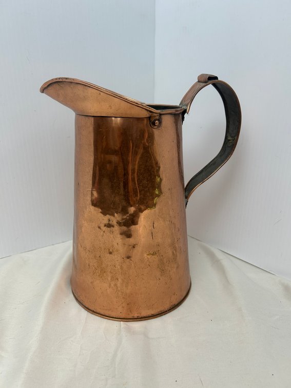 Copper pitcher